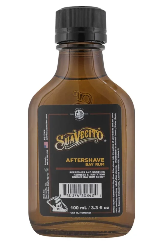 Suavecito losjonas po skutimosi Bay Rum