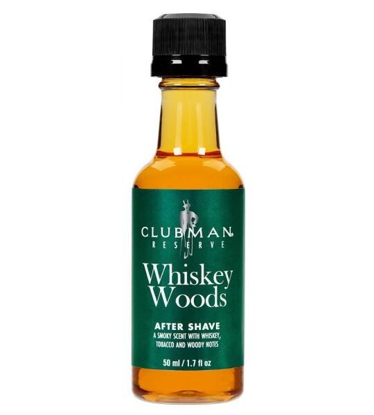 Clubman Whiskey Woods losjonas po skutimosi