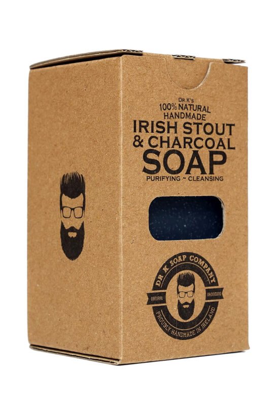 Dr K natūralus airiško stout'o ir anglies kūno muilas XL