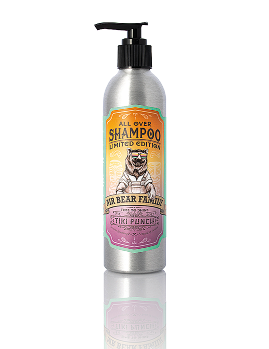 Mr Bear Natūralus šampūnas  - TIKI Punch