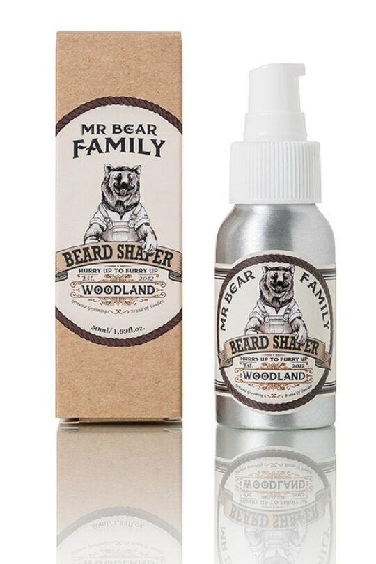 Mr Bear Family barzdos formavimo priemonė Woodland