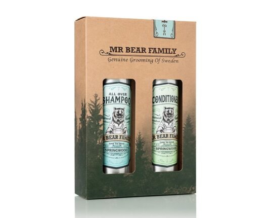 Mr Bear Family rinkinys plaukams