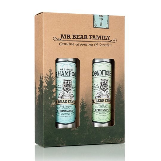 Mr Bear Family rinkinys plaukams