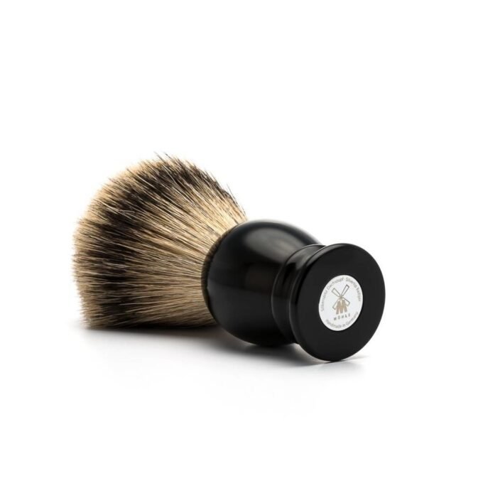 shaving-brush-silvertip-badger-black