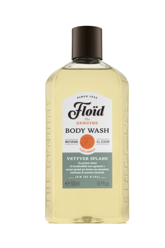 FLOID Body Wash Vetyver Splash, dušo gelis
