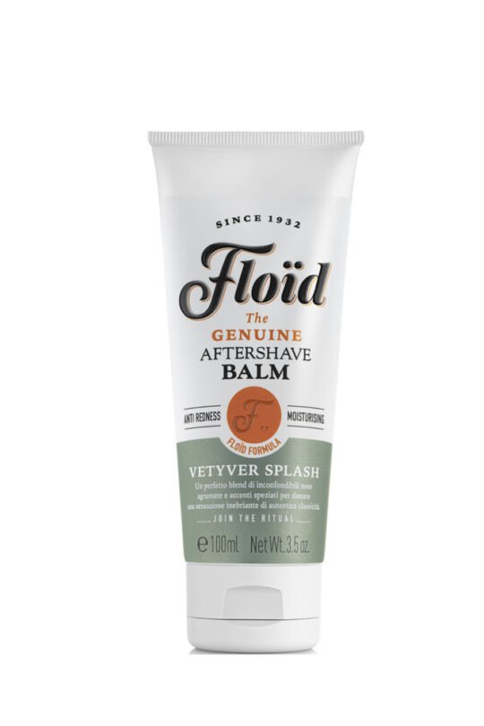 FLOID Aftershave Balm Vetyver Splash, drėkinantis balzamas po skutimosi