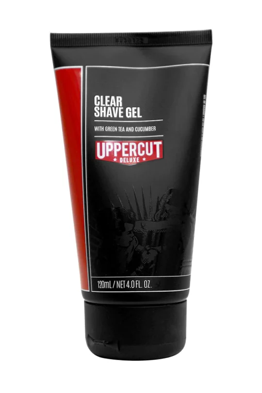 Uppercut Deluxe skaidrus skutimosi gelis
