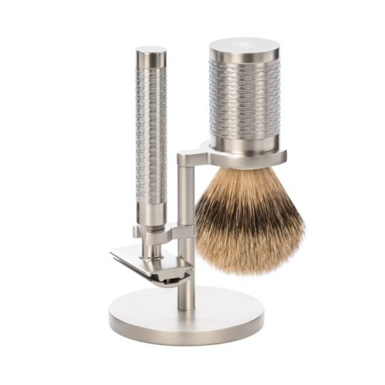 Mühle ROCCA 3 dalių dviašmenio skustuvo rinkinys