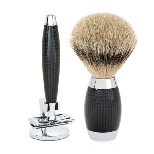 Mühle EDITION CARBON dviašmenio skustuvo rinkinys