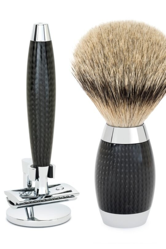 Mühle EDITION CARBON dviašmenio skustuvo rinkinys