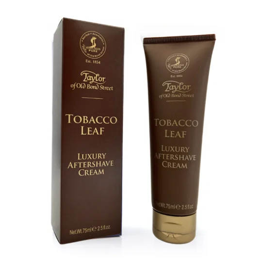 Taylor of Old Bond Street drėkinantis kremas po skutimosi Tobacco Leaf 75ml