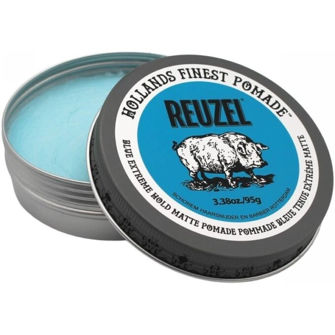 pomada-plauku-formavimui-reuzel-blue-extreme-hold-matte-pomade-reu46b-itin-stipri-fiksacija-be-blizgesio-95-g