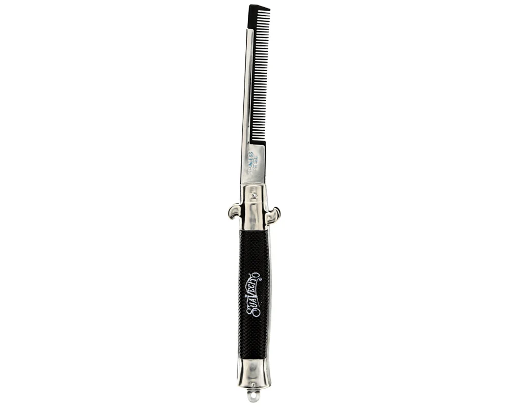 Suavecito Switchblade Comb - Automatinės iššokančios šukos